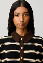 Striped cardigan