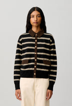 Striped cardigan