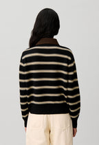 Striped cardigan