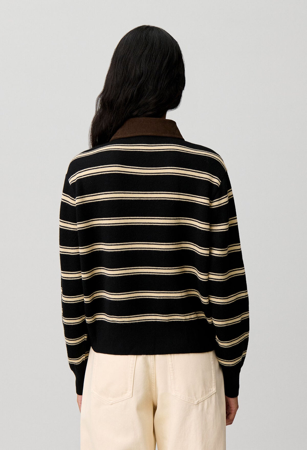 Striped cardigan