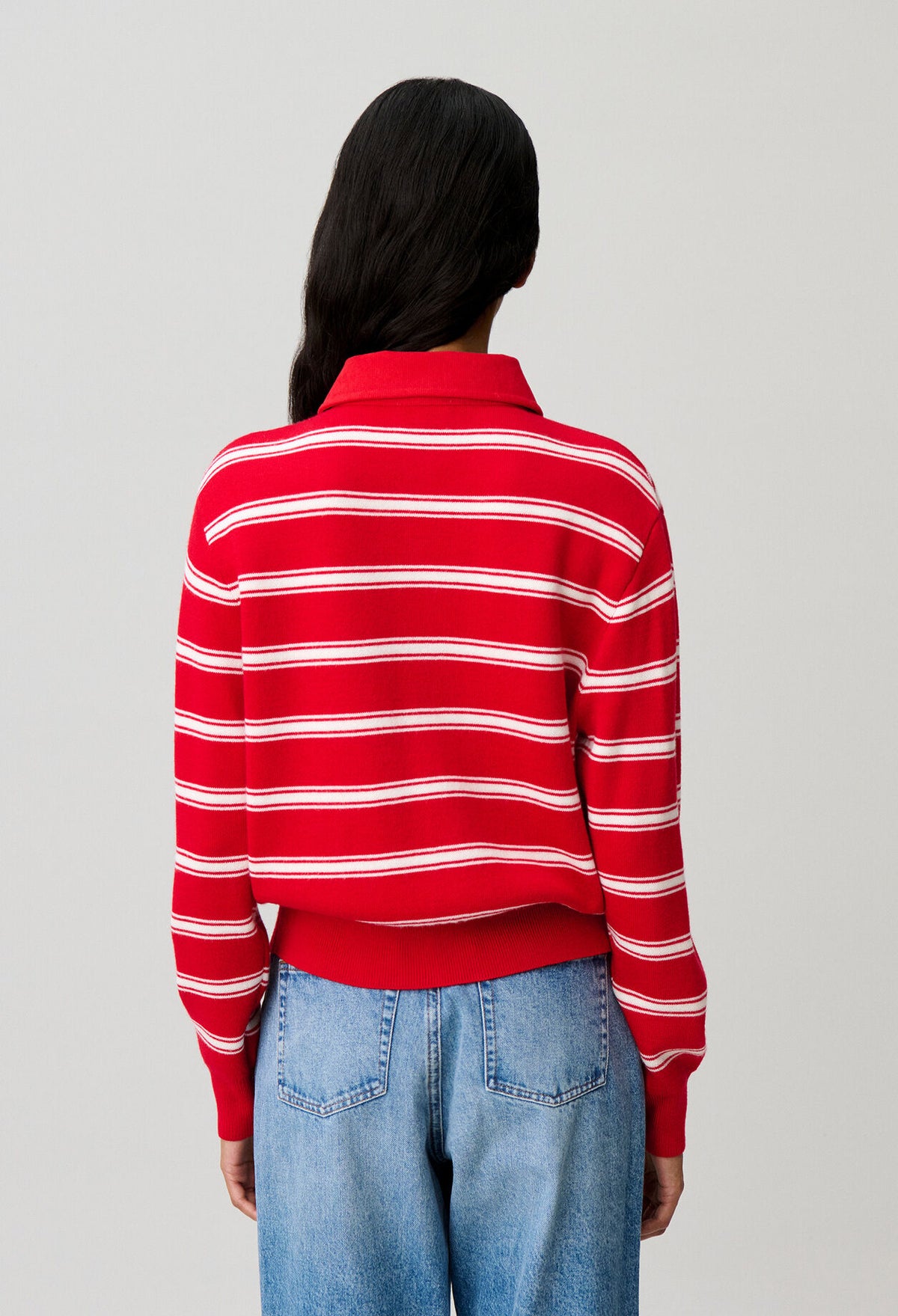 Striped cardigan