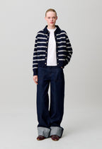 Striped cardigan