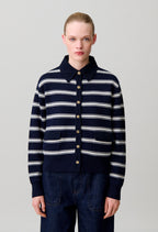 Striped cardigan