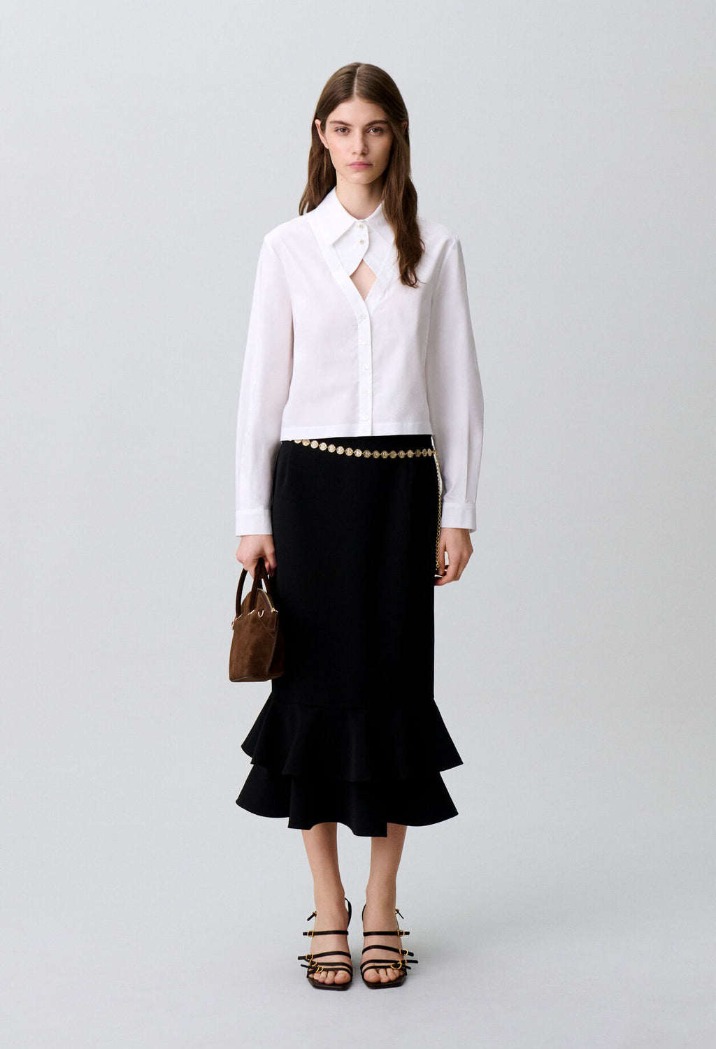 Cotton poplin shirt