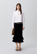 Cotton poplin shirt