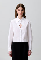 Cotton poplin shirt