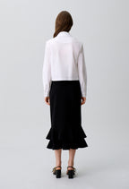 Cotton poplin shirt