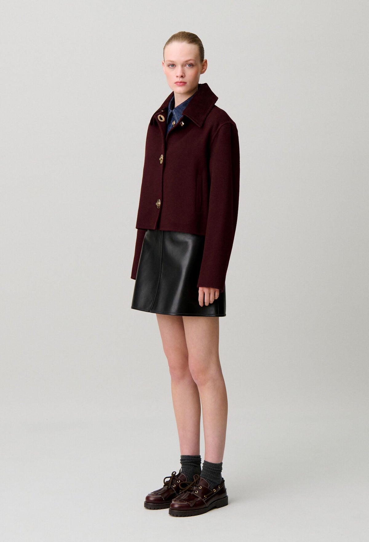 Boxy corduroy jacket