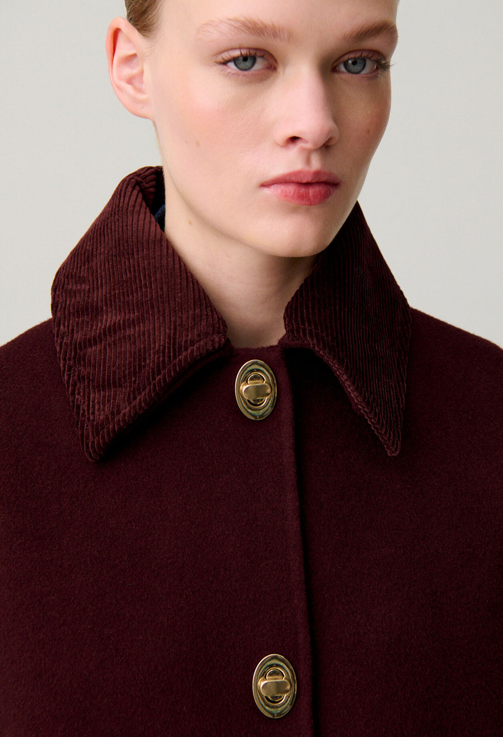 Boxy corduroy jacket