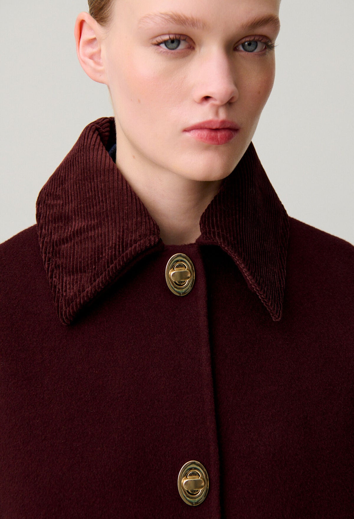 Boxy corduroy jacket