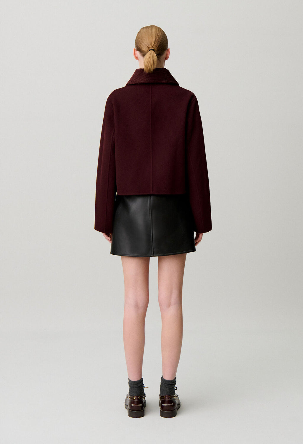 Boxy corduroy jacket