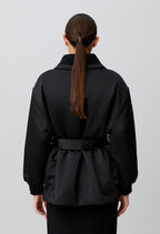 Satin Puffer Coat
