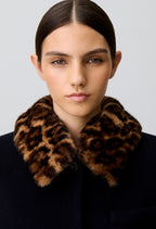 Short wool blend coat