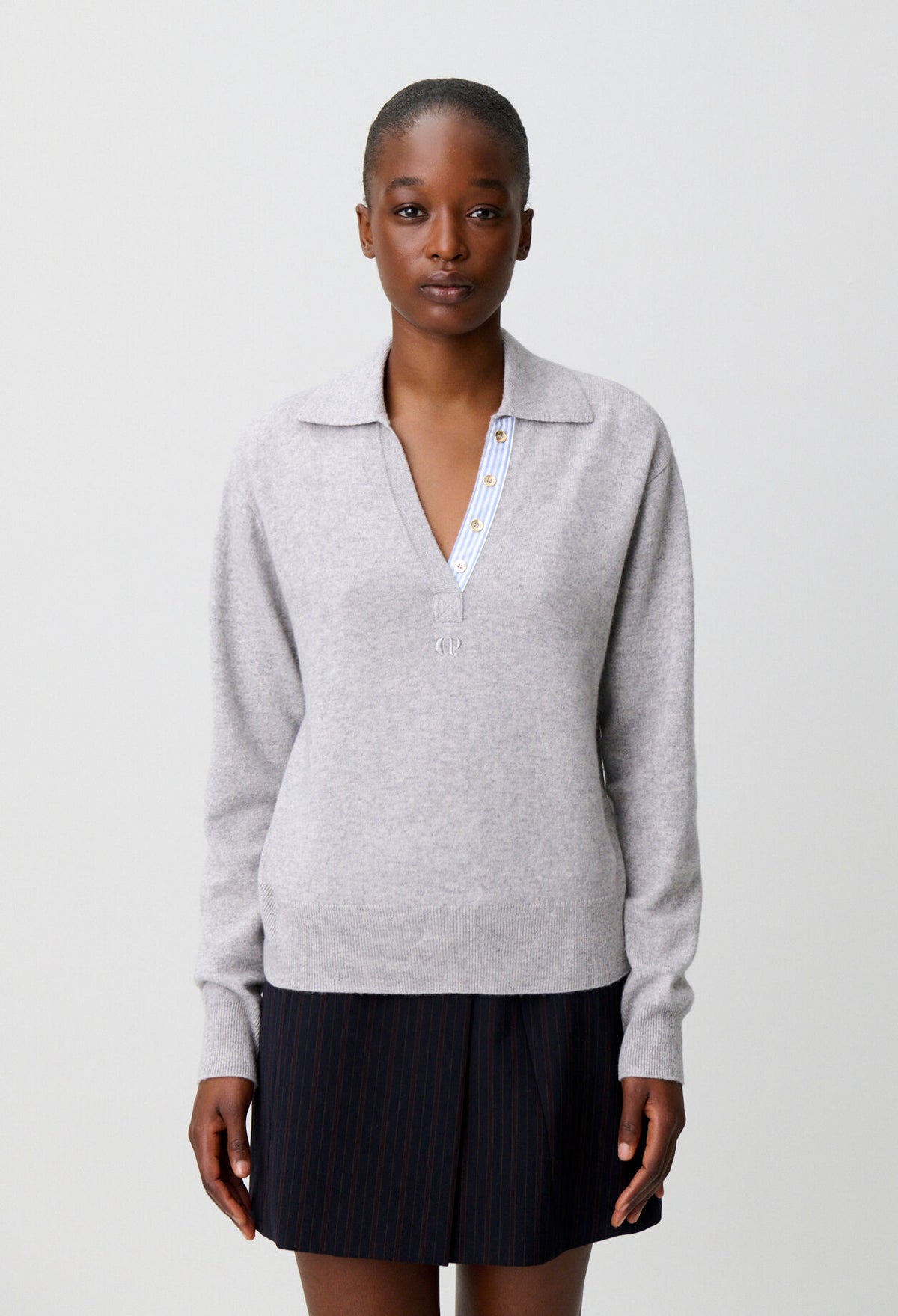 Wool Polo Jumper