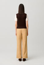 Layered wool jumper
