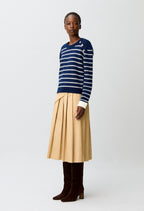 Striped wool jumper