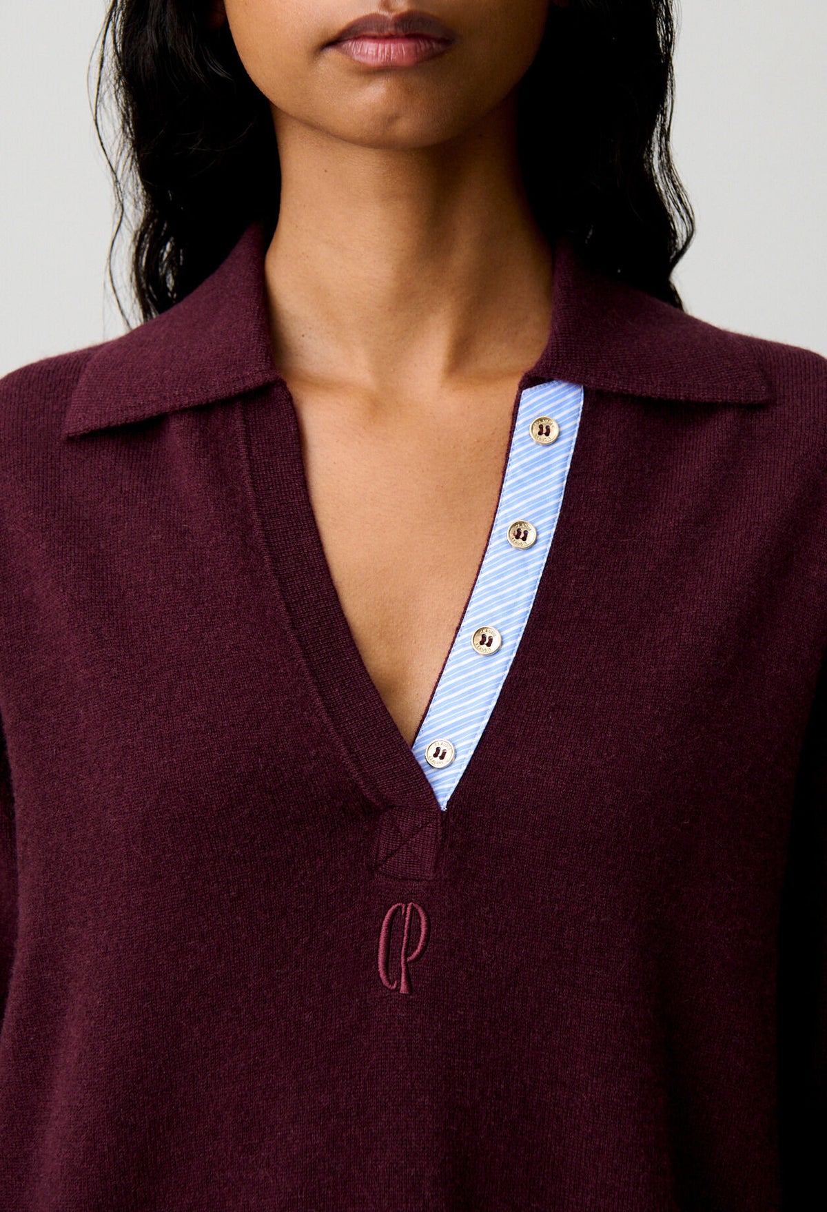 Wool and cashmere jumper