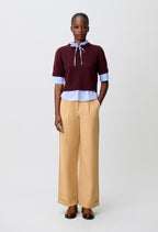Striped wool jumper