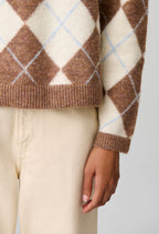 Straight multicoloured jumper