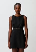 Lace Backless Dress