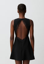Lace Backless Dress