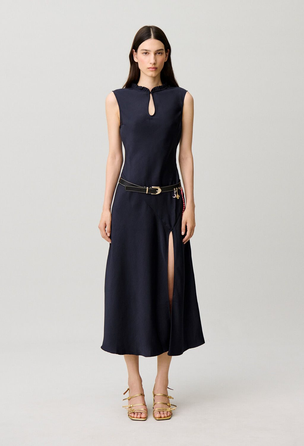 Flowy midi dress