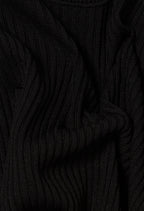 Long flared knitted dress
