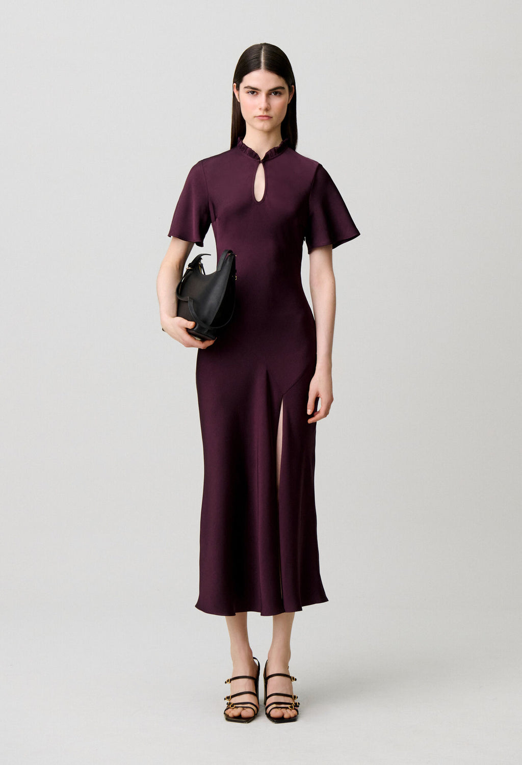 Flowy Victorian collar dress
