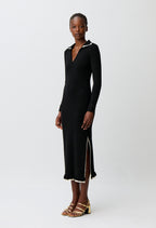 Long knitted dress