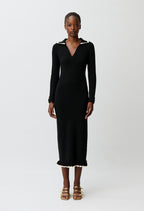 Long knitted dress