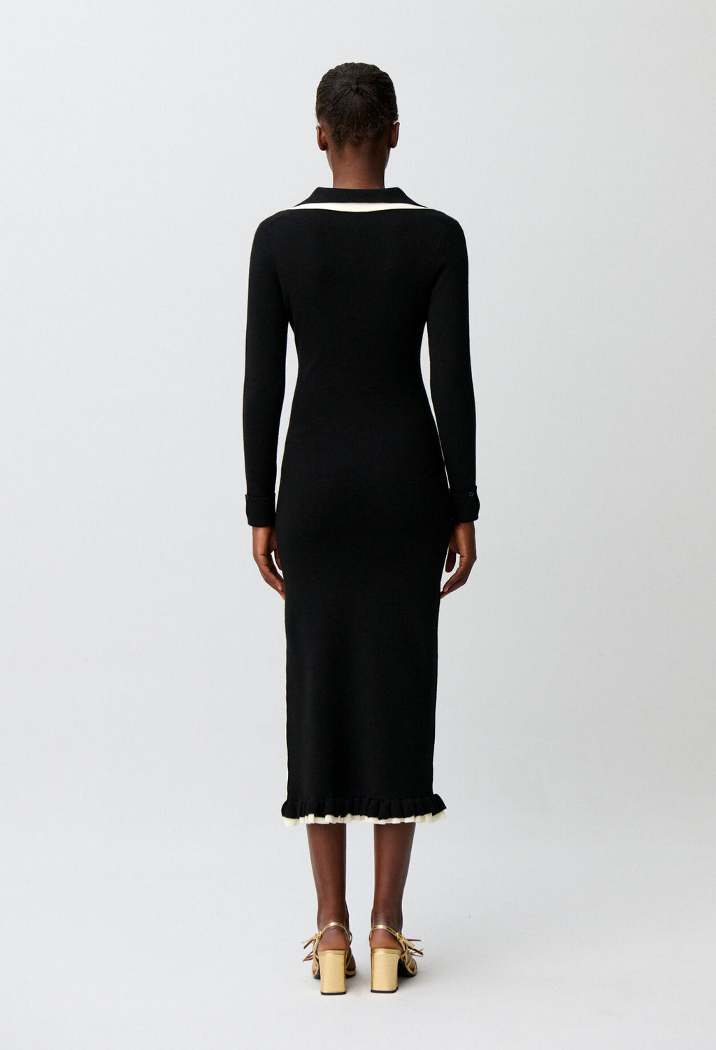 Long knitted dress