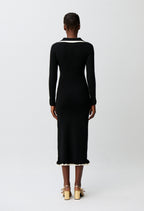 Long knitted dress