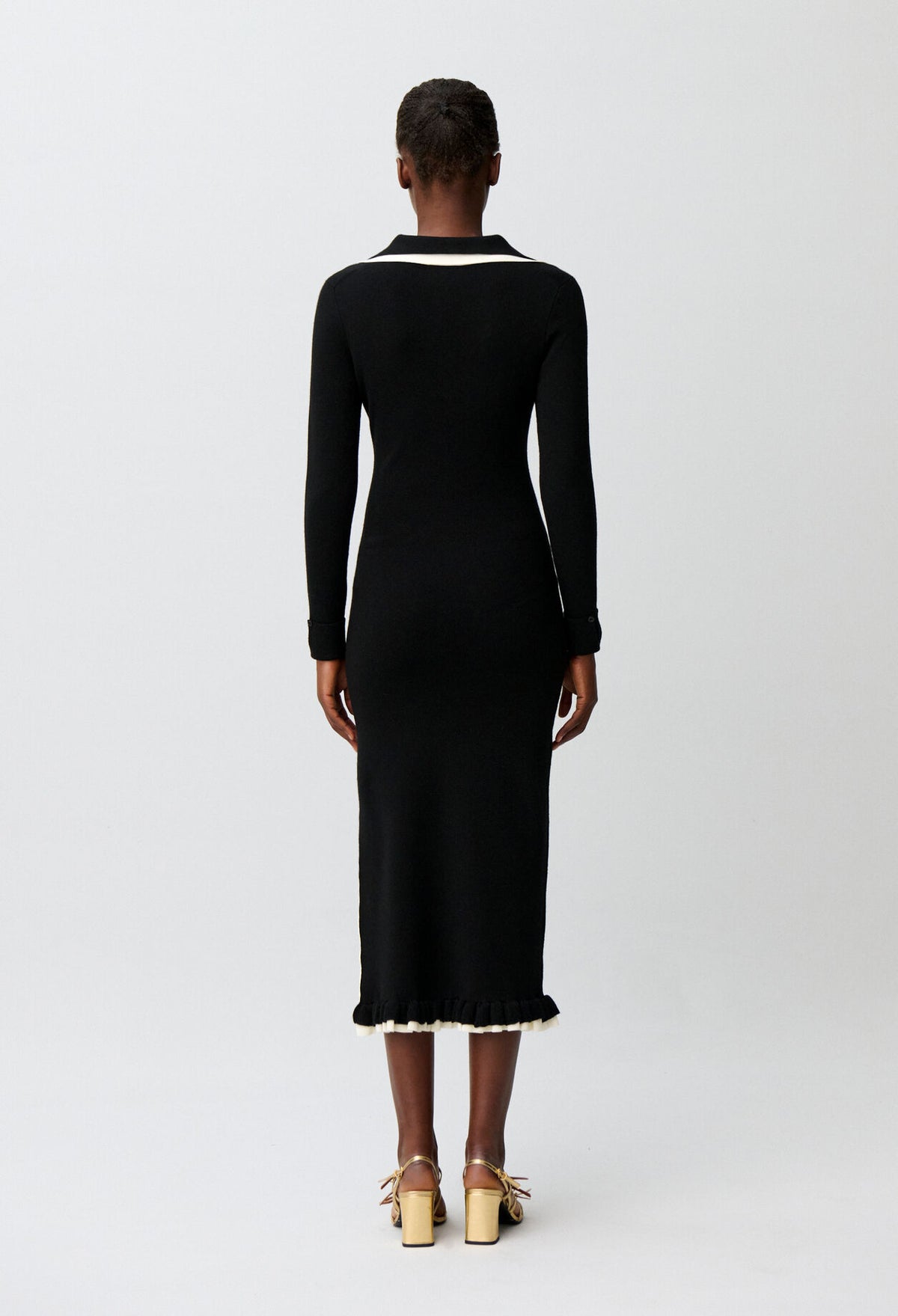 Long knitted dress