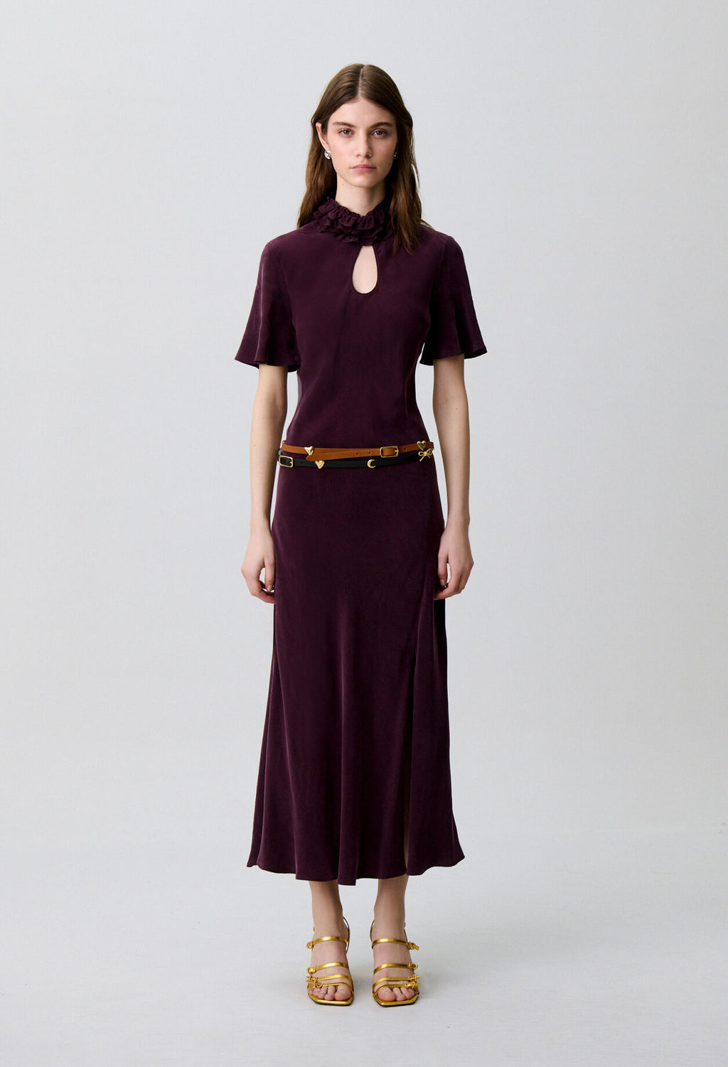 Flowy midi dress
