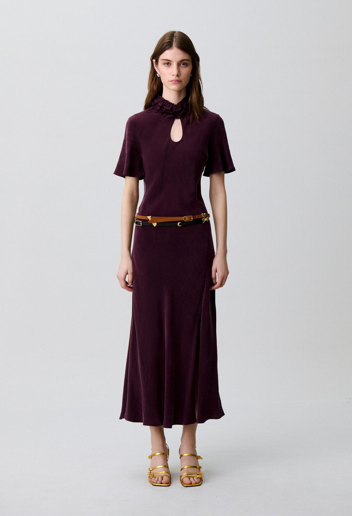 Flowy midi dress