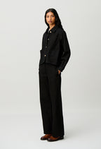 Denim worker jacket